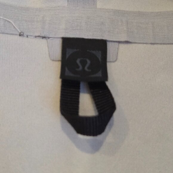 Lululemon Jacket Men's Medium Full Zip Active Hooded Gray Thermo Running Gym - Picture 9 of 15